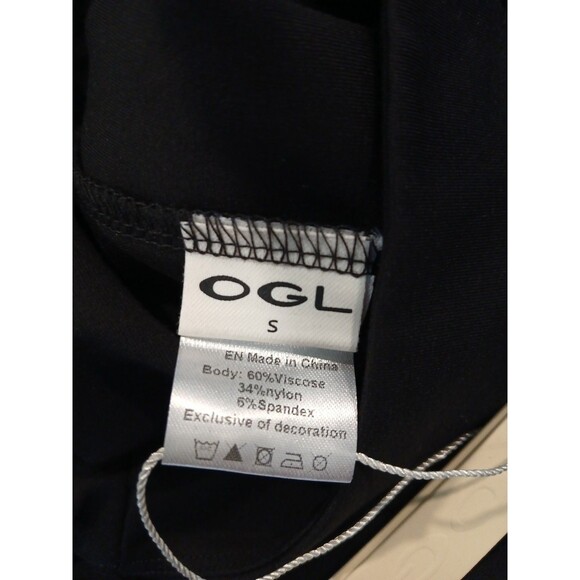 OGL Ponte Black Slimming Ponte Mid-Rise Pull-on Flared Pants Size Small NWT $49 - Picture 6 of 11